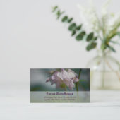 オダマキ（植物） | Akelei 名刺 (スタンド正面)