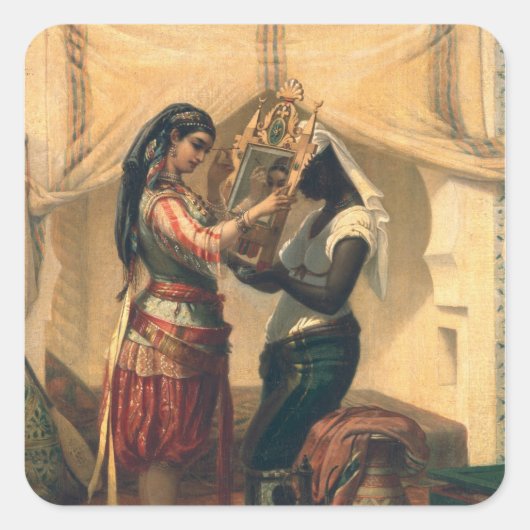 オダリスクのトイレ スクエアシール (正面)