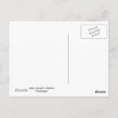 オダリスク語 – レフェブル ポストカード (裏面)