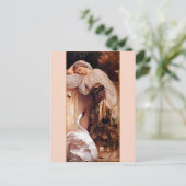 オダリスク1862年Lord Frederic Leigton ポストカード (スタンド正面)