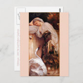 オダリスク1862年Lord Frederic Leigton ポストカード (正面/裏面)