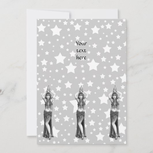 オダリスク 招待状 (裏面)