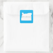 オチスストロングロープハートホワイト スクエアシール (バッグ)