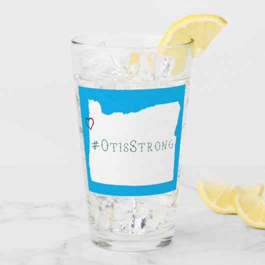 オチスストロングロープハートホワイト タンブラーグラス (アイス裏面)