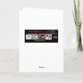 オチョスリオスネオンポップ・アートのアートフローラ カード (裏面)