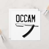 オッカムのカミソリ カード (正面/裏面インサイチュ)