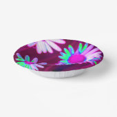 オックスアイデイジーメドーポップ・アートのドアートスタイル ペーパーボウル (傾斜あり)