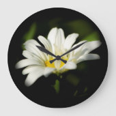 オックスアイデイジーラウンドクロック ラージ壁時計 (正面)