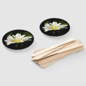 オックスアイデイジーラウンドハンドイベントファン ハンドファン (組立なし)