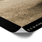 オックスチーム&ワゴンフリーティングブラックヒルズSD 1887 ポスター (角)