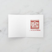 オックステールのスープアポップ・アートのート カード (内部)