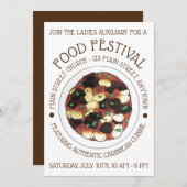 オックステール及びシソカリブのフェスティバル 招待状 (正面/裏面)