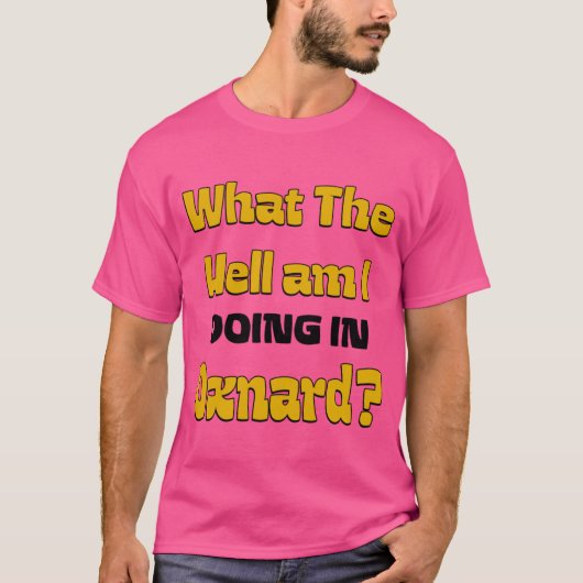 オックスナードで何をやっているんだろう オーバーサイズ Tシャツ (正面)