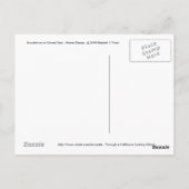 オックスナードのデッキで多肉…自然のデザイン... ポストカード (裏面)