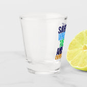 オックスフおもしろいォードコンマ ショットグラス (左)