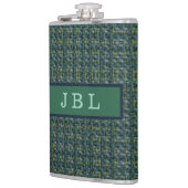 オックスフォースタイリッシュドツイードモノグラム フラスク (左)