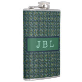 オックスフォースタイリッシュドツイードモノグラム フラスク (右)