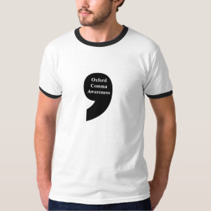オックスフォードのコンマの人のTシャツ Tシャツ
