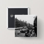 オックスフォードの通りからのトテナム裁判所の道、 缶バッジ (正面&裏面)