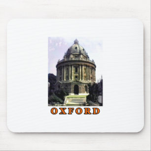 オックスフォードの1986年のスナップショット198オレンジ博物館Zazzle マウスパッド