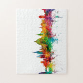 オックスフォードイギリスのスカイライン ジグソーパズル (縦)