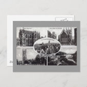 オックスフォードイングランドの5つのシーンヴィンテージ ポストカード (正面/裏面)