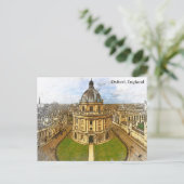 オックスフォードイングランドキャッスルパノラマビュー ポストカード (スタンド正面)