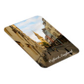 オックスフォードインリンカーンカレッジライブラリー通りビュー マグネット (右側)