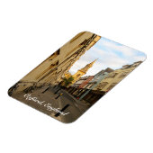 オックスフォードインリンカーンカレッジライブラリー通りビュー マグネット (左側)