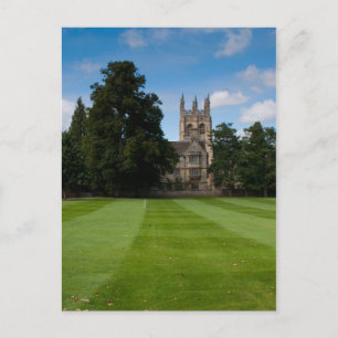 オックスフォードカレッジ建物 ポストカード