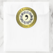 オックスフォードカンマ協会 ラウンドシール (バッグ)