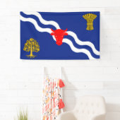 オックスフォードシャー州旗オックスフォードイングランド州のシンボル 横断幕 (インサイチュ)