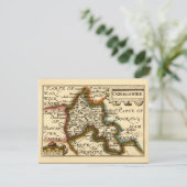 オックスフォードシャー郡イングランド古古古美術家の地図 招待状 (スタンド正面)