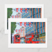 オックスフォードストリートのご案内 インビテーションポストカード (正面/裏面)