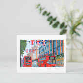 オックスフォードストリートのご案内 インビテーションポストカード (スタンド正面)