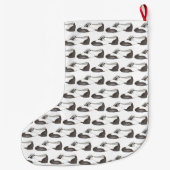 オックスフォードタップダンス先生シュータップダンススタジオ ラージクリスマスストッキング (裏面)