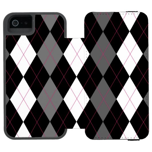 オックスフォードテイルズアドゥーアーガイルウォレットケース INCIPIO iPhoneウォレットケース (フォリオ Open)