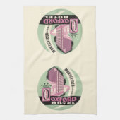 オックスフォードホテル,モンテビデオ,ウルグアイ,ヴィンテージトラベル キッチンタオル (縦)