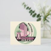 オックスフォードホテル，モンテビデオ，ウルグアイ，ヴィンテージトラベル ポストカード (スタンド正面)