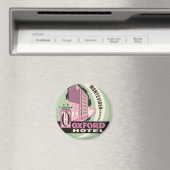 オックスフォードホテル，モンテビデオ，ウルグアイ，ヴィンテージトラベル マグネット (インサイチュ (食洗機))