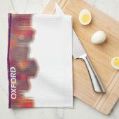 オックスフォードミシシッピーのスカイライン キッチンタオル (四つ折り)