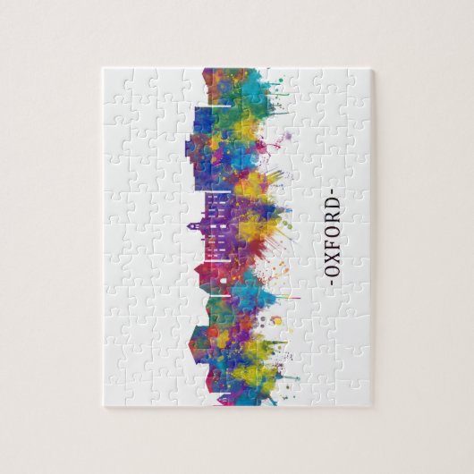 オックスフォードミシシッピーのスカイライン ジグソーパズル (縦)