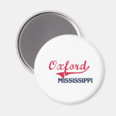 オックスフォードミシシッピークラシックシティ マグネット (正面/裏面)