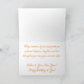 「オックスフォードミル遺跡」誕生日カード カード (内部)