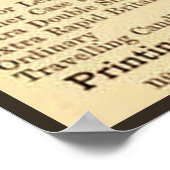 オックスフォード写真機器～ヴィンテージAd ポスター (角)