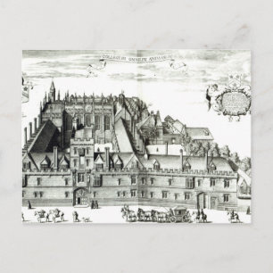オックスフォード大学オールソウル大学, 1675 ポストカード
