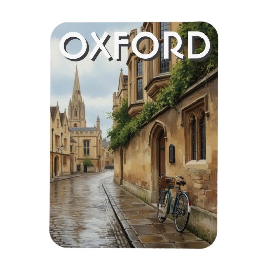 オックスフォード大学 イングランド 旅行 マグネット (縦)