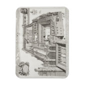 オックスフォード大学「Oxonia Illustraata」パブより マグネット (縦)