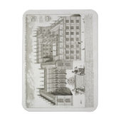 オックスフォード州ボデリア図書館「オキソニア・イラストレータ」より マグネット (縦)