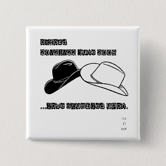 オックスフォード独占的な冷却装置磁石 缶バッジ (正面)